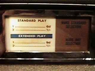 My Jukebox, 1/- is one shilling, and it got you three songs